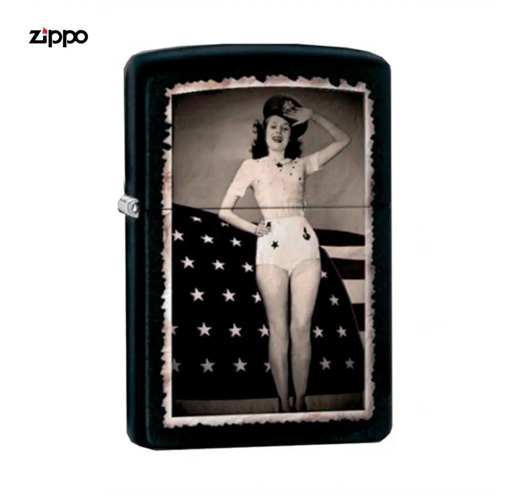 Zapalniczka benzynowa Zippo Pin up Girl Soldier