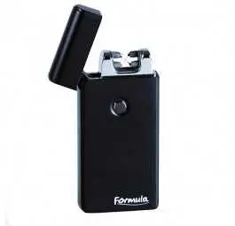 Zapalniczka plazmowa dwa łuki czarna