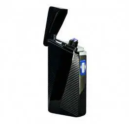 Zapalniczka plazmowa Lumina dwa łuki kolor czarny