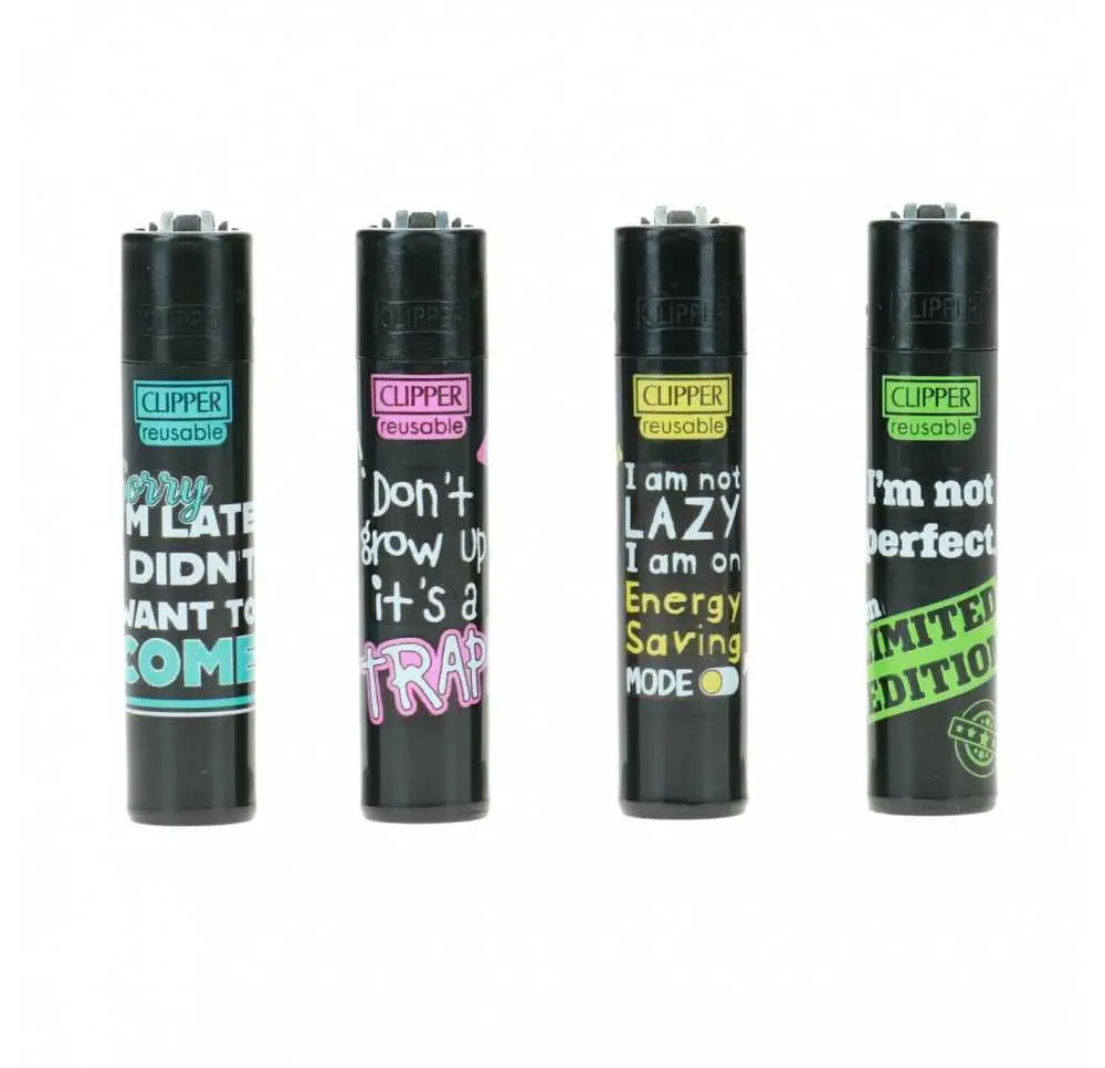 Zapalniczka Krzesiwowa Clipper - Funny Sayings 2