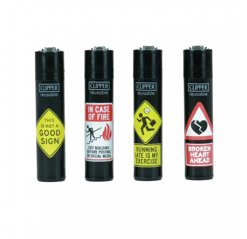 Zapalniczka Krzesiwowa Clipper - Funny Signs