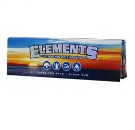 Bibułki Elements Single Wide