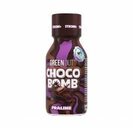 Green Out Choco Bomb Praline Shot konopny