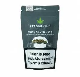 Susz konopny CBD „Super Silver Haze” 1g STRONG HEMP