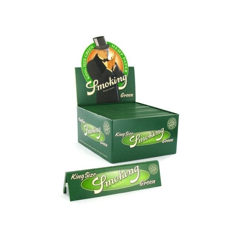 Bibułki Smoking Green King Size