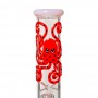 Grace Glass / Octopoda Series / The Psychedelic Red / 29 cm