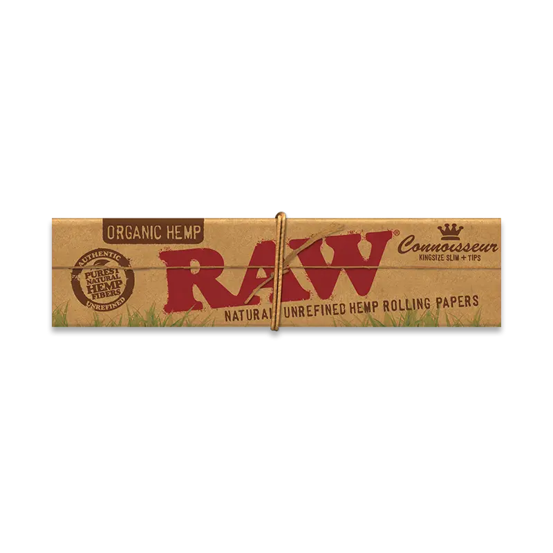 Bibułki RAW Organic Hemp Connoisseur 1¼