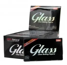 LUXE GLASS 1 1/4 CLEAR PAPER