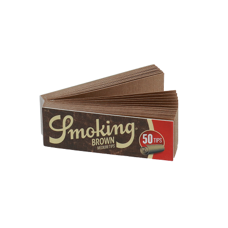 Filterki Smoking BROWN Medium Size 50 szt.