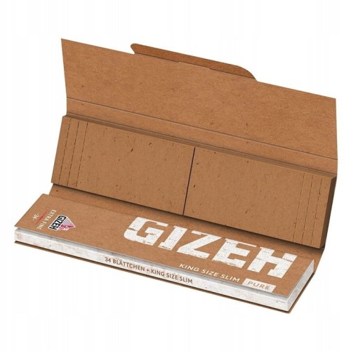 Bibułka Gizeh King Size Slim PURE + filterki