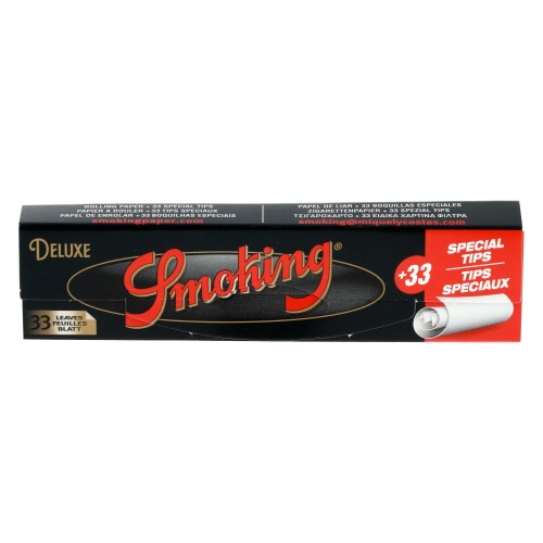 Bibułka SMOKING DE LUXE King Size + filtry