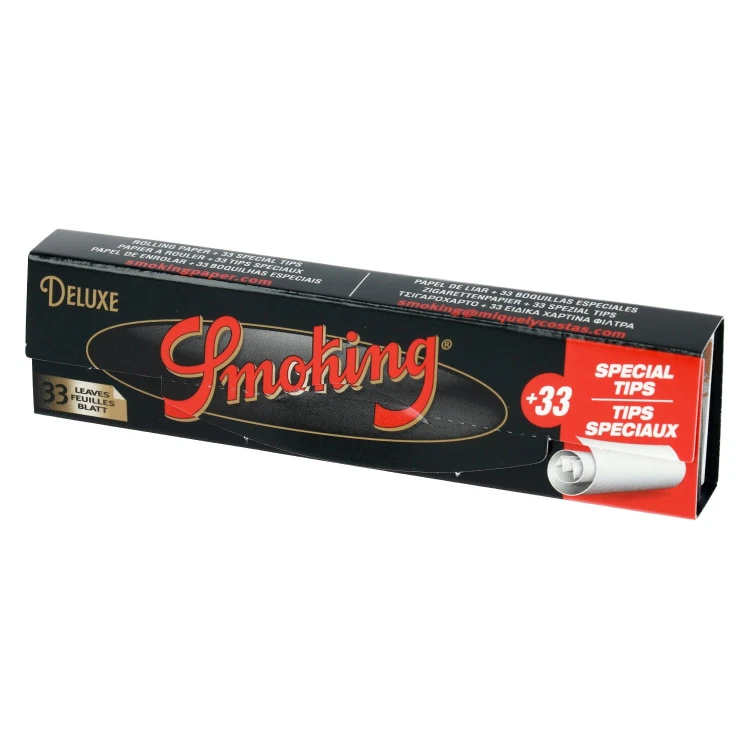 Bibułka SMOKING DE LUXE King Size + filtry