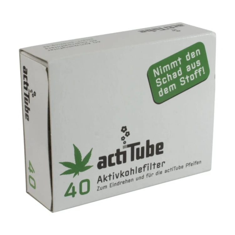 Filtry z węglem aktywnym ACTITUBE 8 mm / 40 szt.