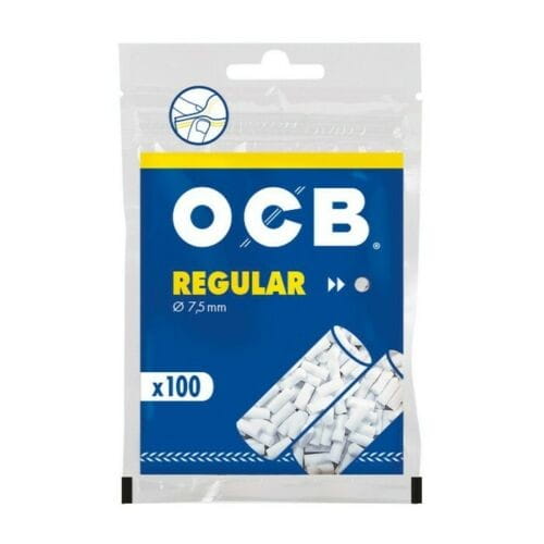 Filtry OCB Regular 7,5mm - 100 sztuk