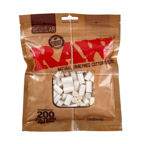 Filtry RAW Regular - 200 szt.