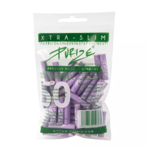 Filtry z Aktywnym Węglem Purize Extra Slim Lilac 50 szt.