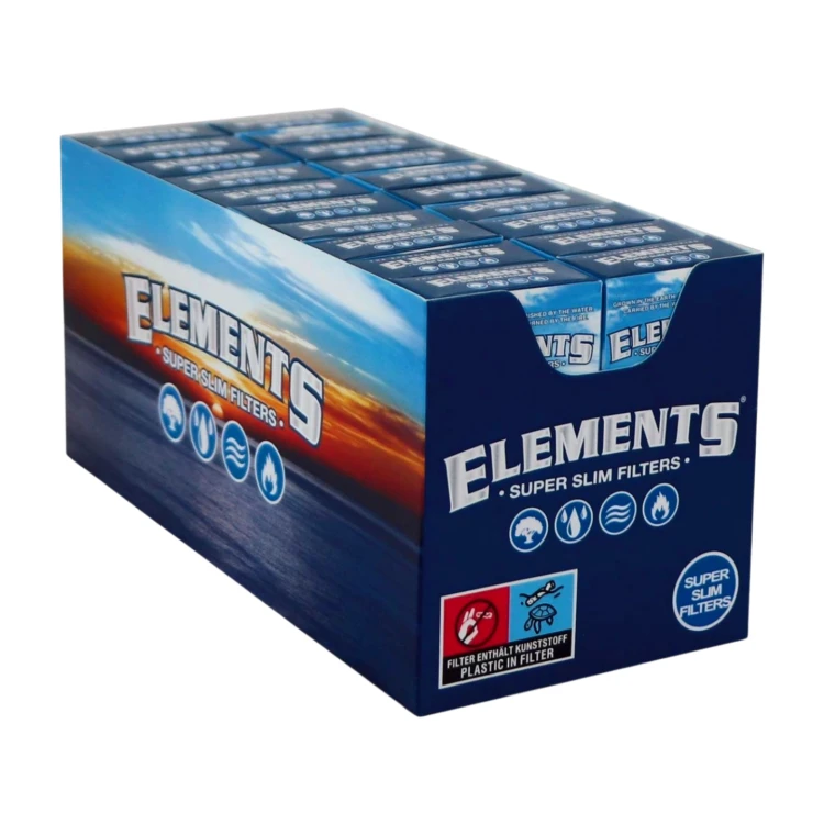 Filtry Elements Super Slim 5 mm 126 szt.