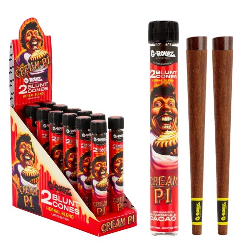 Wrapy skręcone G-Rollz Cream Pi - 2 szt.