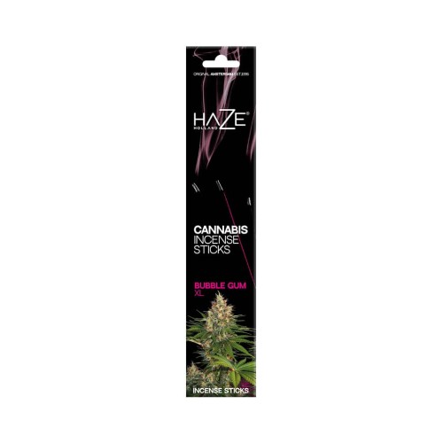 Konopne kadzidełka zapachowe HaZe - Bubblegum XL