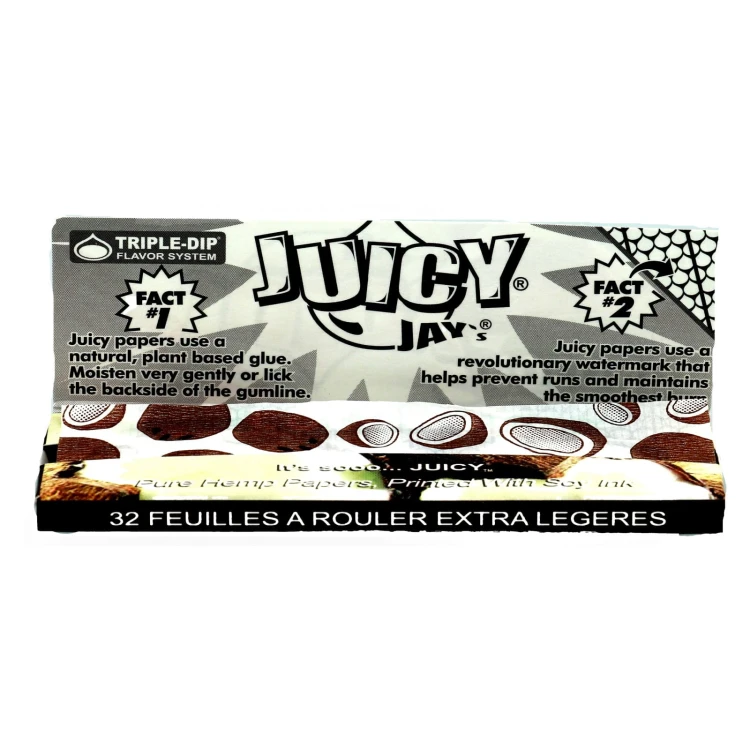 Bibułka Juicy Jay's 1 1/4 kokos