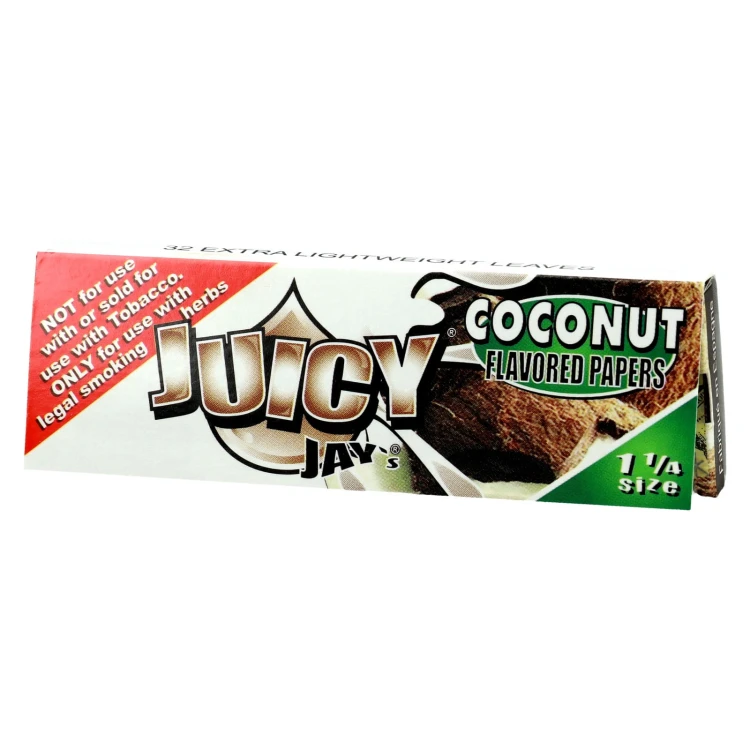 Bibułka Juicy Jay's 1 1/4 kokos