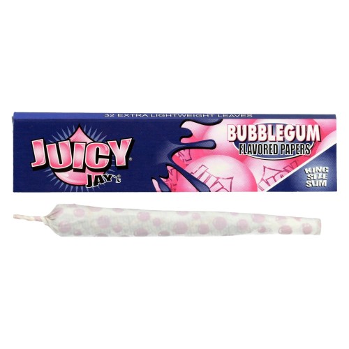 Bibułki Juicy Jay's Bubble Gum King Size Slim - Guma do Żucia