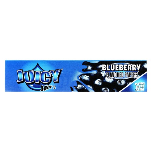 Bibułki Juicy Jay's Blueberry King Size Slim - Borówka Amerykańska
