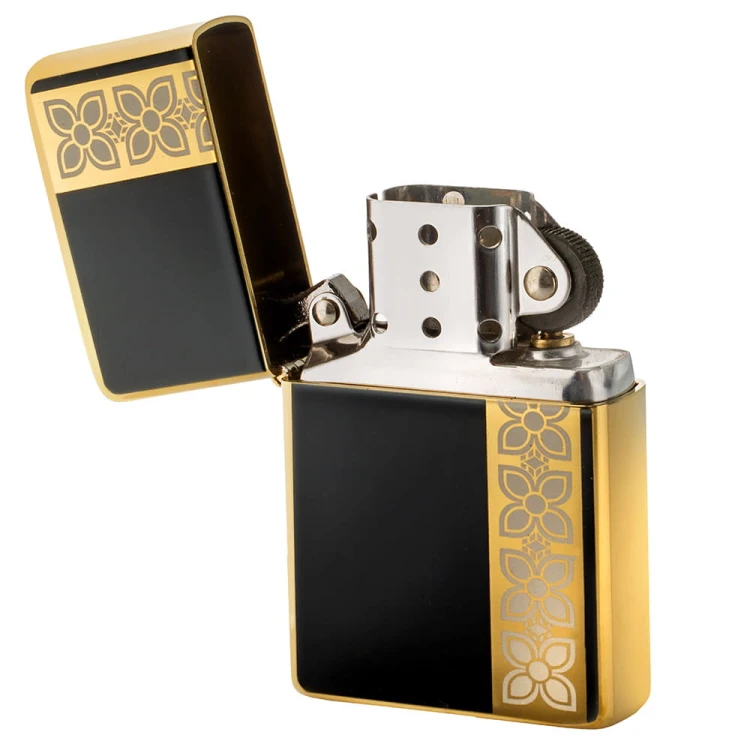 Zapalniczka benzynowa Tasman BRASS Monaco