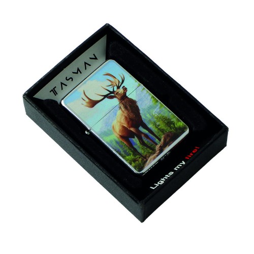 zapalniczka-benzynowa-tasman-jelen-w-gorach-ZIP-055-1798