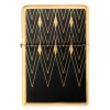 Zapalniczka benzynowa Tasman BRASS Art Deco