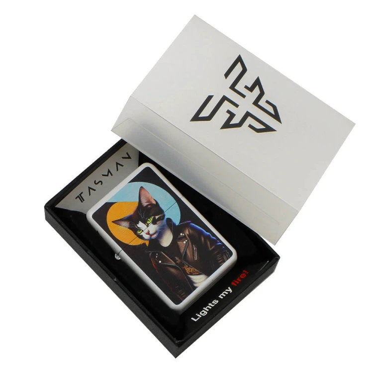 tasman-hipster-cat-liquid-fuel-lighter-ZIP-186-1997