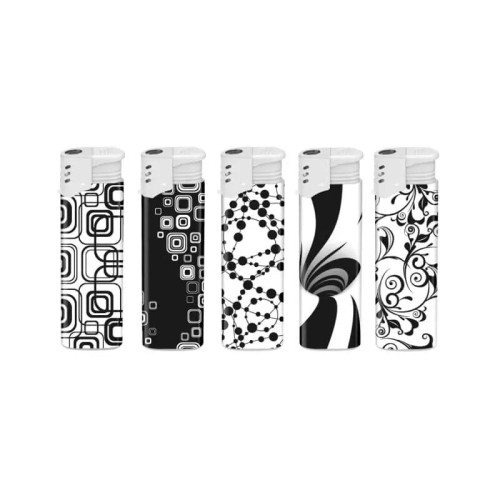 Zapalniczka żarowa TURBO BLACK &amp; WHITE I 50 szt