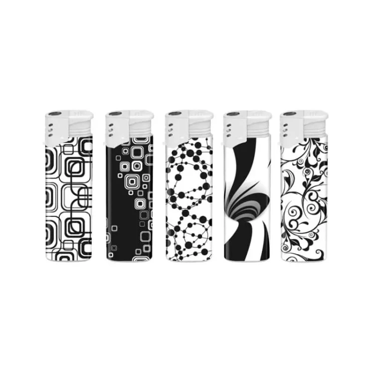 Zapalniczka żarowa TURBO BLACK &amp; WHITE I 50 szt