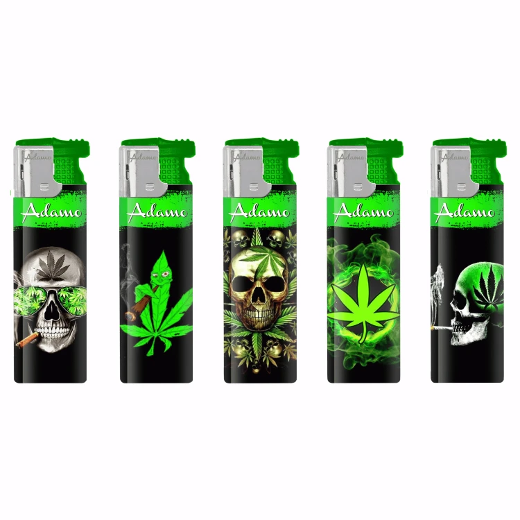 Zapalniczka żarowa Adamo Skull Weed MIX