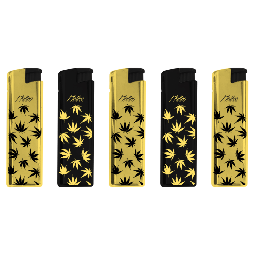 Zapalniczka piezo-elektryczna Matteo Weed metalowa