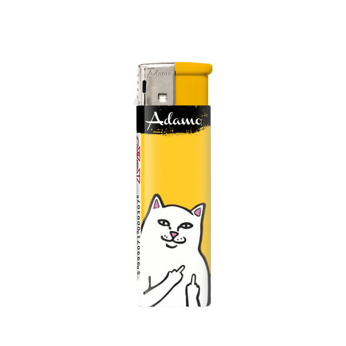 Zapalniczka piezo-elektryczna Adamo Yellow Cats MIX