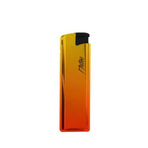 Zapalniczka piezo Matteo Solid Gradient metalowa