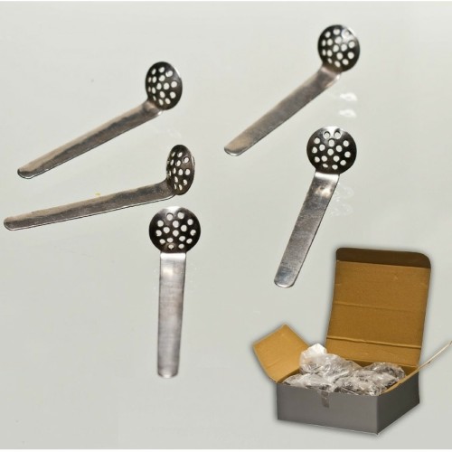 Sitka metalowe łyżeczka 12 mm (100 szt)