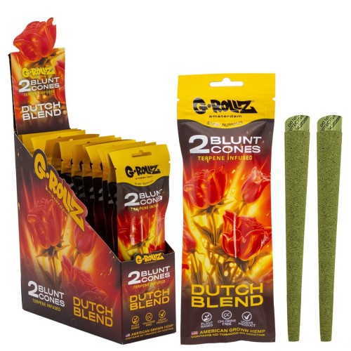 Bibułki Skręcone G-Rollz Dutch Blend Cones 2 szt.
