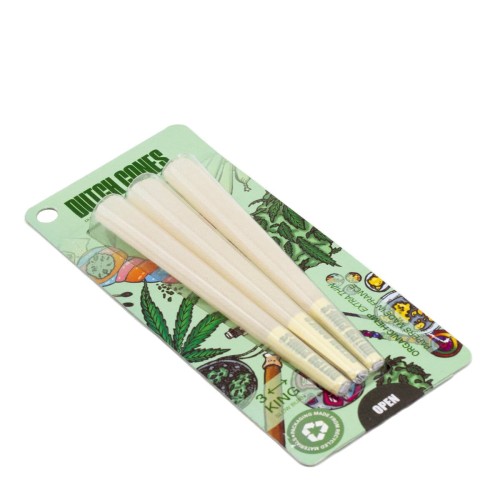 Bibułki Skręcone Dutch Cones King Size Organic 3 szt.