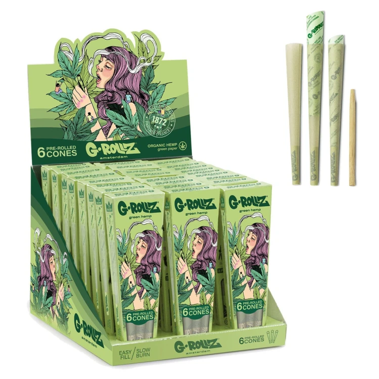 Bibułki skręcone G-Rolls Colossal Dream 1 1/4 6szt