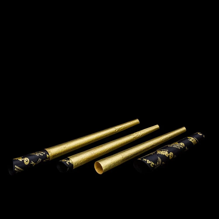 Bibułka skręcona G-Rollz Golden 24 karatowe złoto