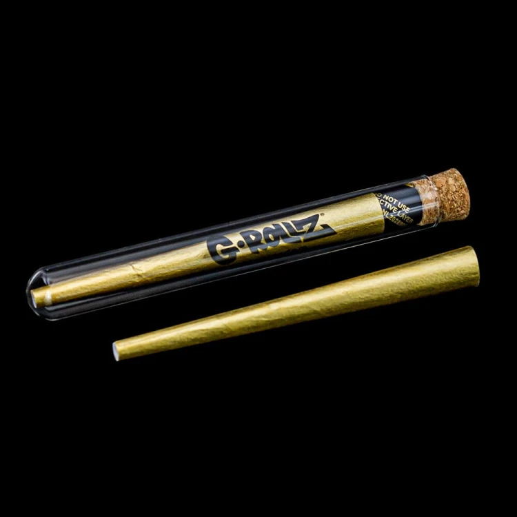 Bibułka skręcona G-Rollz Golden 24 karatowe złoto