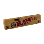 Skręcone bibułki RAW King Size z filtrami 32szt