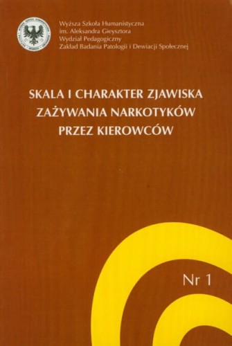 Książka Skala i charakter zjawiska zażywania ...