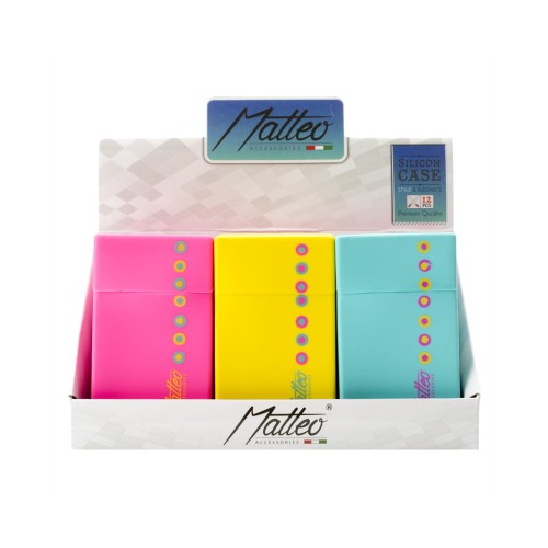 Pudełko silikonowe na papierosy MATTEO SLIM BOX