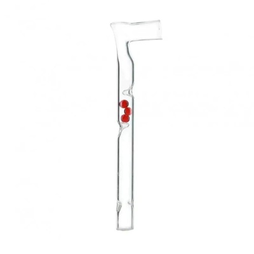Lufka szklana S1 Red Spherule Corner 12cm 10szt