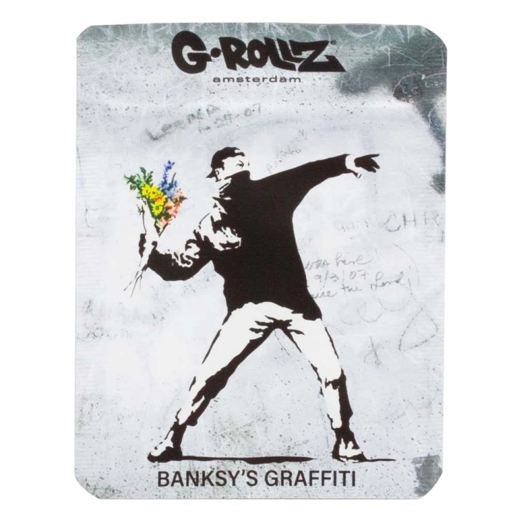 banksy-flower-thrower-storage-pouch-65x85mm-1-piece-DH-597-3153