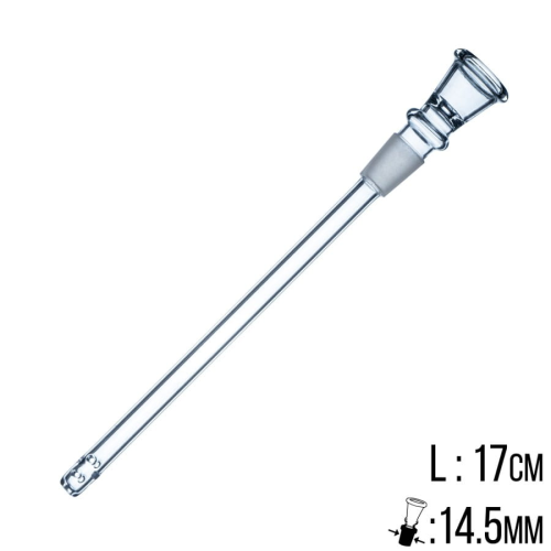 Cybuch długi z końcówką filtrującą 17cm 14,5mm