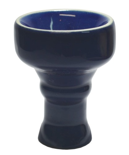 Cybuch ceramiczny do sziszy 1-komorowy niebieski